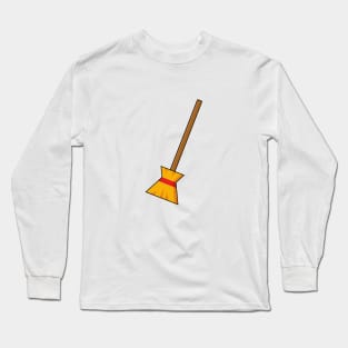 Witch Broom Long Sleeve T-Shirt